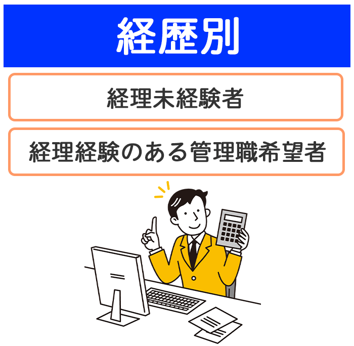 【経歴別】経理転職に強いおすすめ転職エージェント・サイトのイラスト