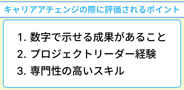 日系企業から外資系企業へのキャリアアチェンジの際に評価されるポイントのイラスト